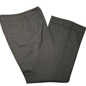 Banana‎ Republic Houndstooth Career Dress Pants size 12 TALL Business Trousers